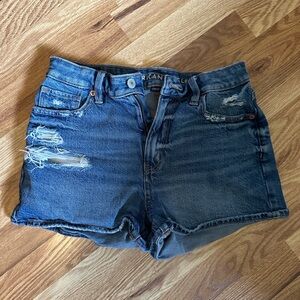 American Eagle Outfitters Women's Blue Denim Shorts